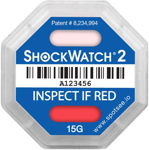 ShockWatch 2® Schockindikator .